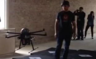 Drone with a Stun Gun Tested …