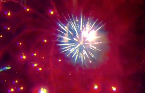 Fireworks: video of a drone’s-eye-view!