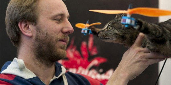 Taxidermy Rotordrone: Drop-dead Hysterical or Just Plain Creepy?