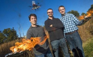 Fire-Breathing Rotor Drone!