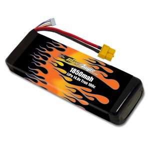 MaxAmps Lipo 1850mah 4s 14.8V Drone Racing Battery Pack