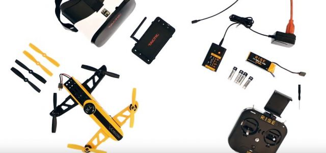 Rise Vusion FPV Drone Racer Assembly [VIDEO]