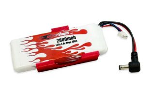 MaxAmps LiPo 2800 2S 7.4v Fat Shark Battery Upgrade Kit