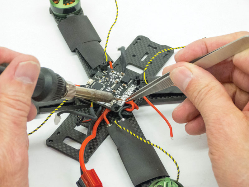 DIY drone assembly kit for how to make a drone for beginners