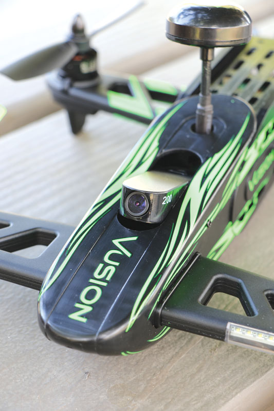 Drone Reviews: RISE Vusion 250 Racer FPV-R - FPV Camera