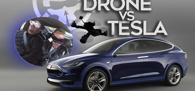 Drone Fun: What’s Faster, a Drone or a Tesla?