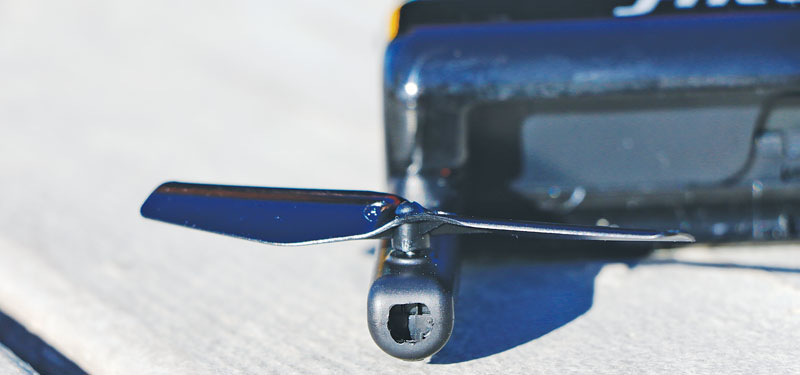 Drone Review: Hobbico Flitt - prop guards