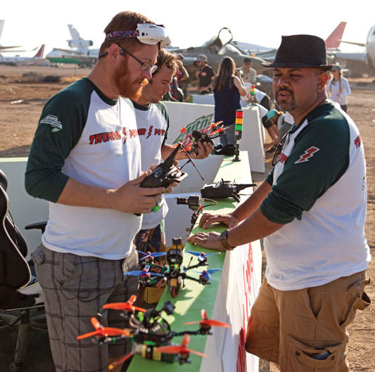 RotorDrone - Drone News | DR1 Race at Mojave Boneyard – Behind the Scenes