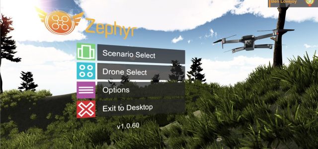 Zephyr Drone Sim Helps Trainers
