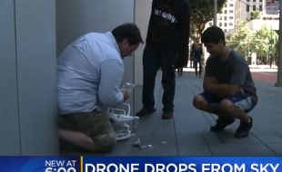 Drone Crashes During Inspection