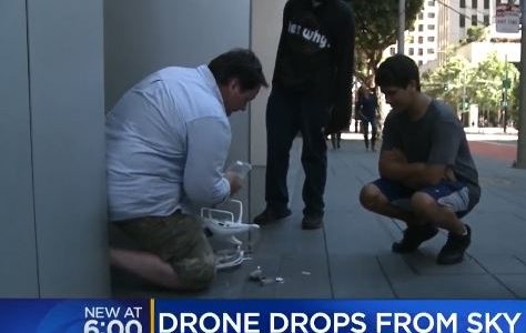 Drone Crashes During Inspection