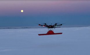 Drone Finds WW II P-38 in Glacial Ice