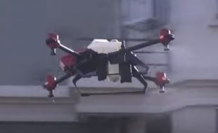 Disinfecting Drone At Work [VIDEO]