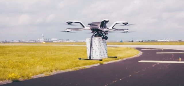 Drone Delivers Aircraft Parts [VIDEO]
