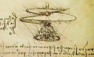 Da Vinci’s Aerial Screw Reimagined as a Drone and Flown!