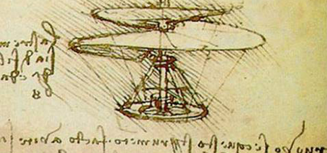 Da Vinci’s Aerial Screw Reimagined as a Drone and Flown!