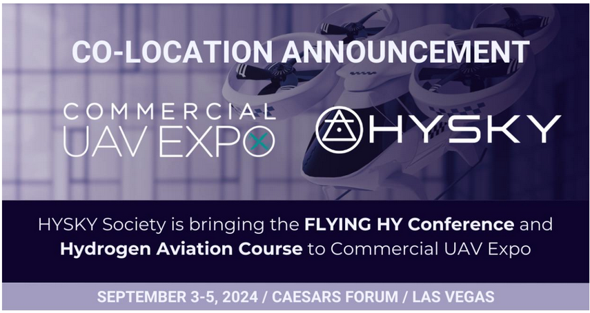 HYSKY Society to co-locate with Business UAV Expo in 2024
